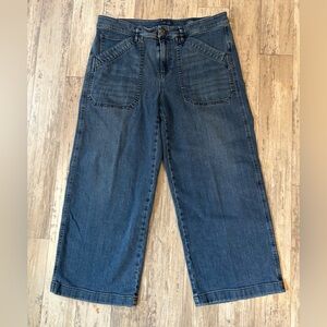 J. Jill Women's Nantucket Full-Leg Cropped Jeans